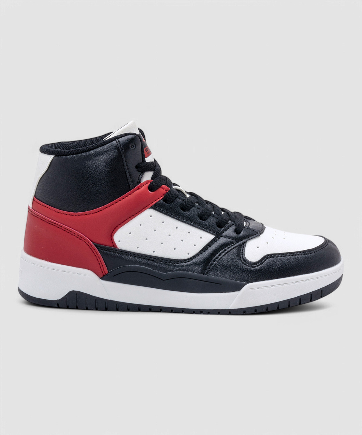 Image of RED TAPE High Top Sneakers For Men (Black, 9)