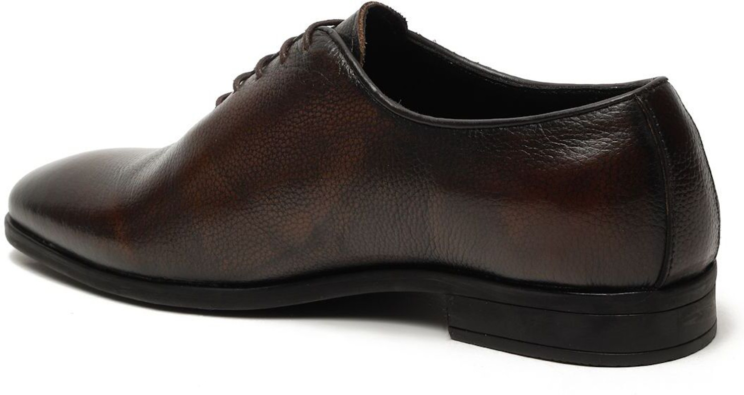 Image of Teakwood Leathers Men's Genuine Leather Formal Shoes Lace Up For Men