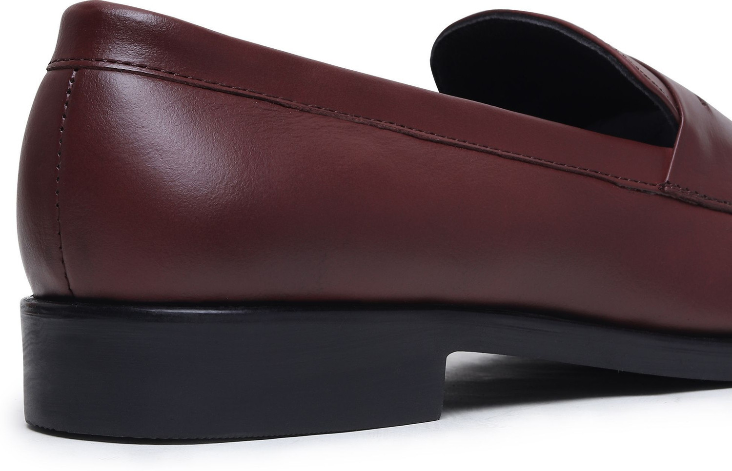 Image of Hayes London Genuine Leather Slip-On Formal Loafers, Lightweight & Comfortable Shoes, Loafers For Men