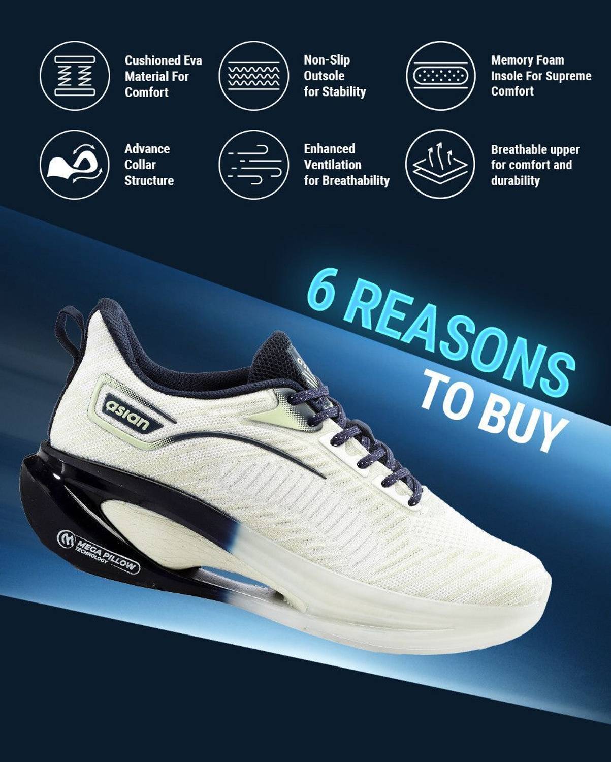 Asian Casual Sneaker Shoes For Men - Image 3