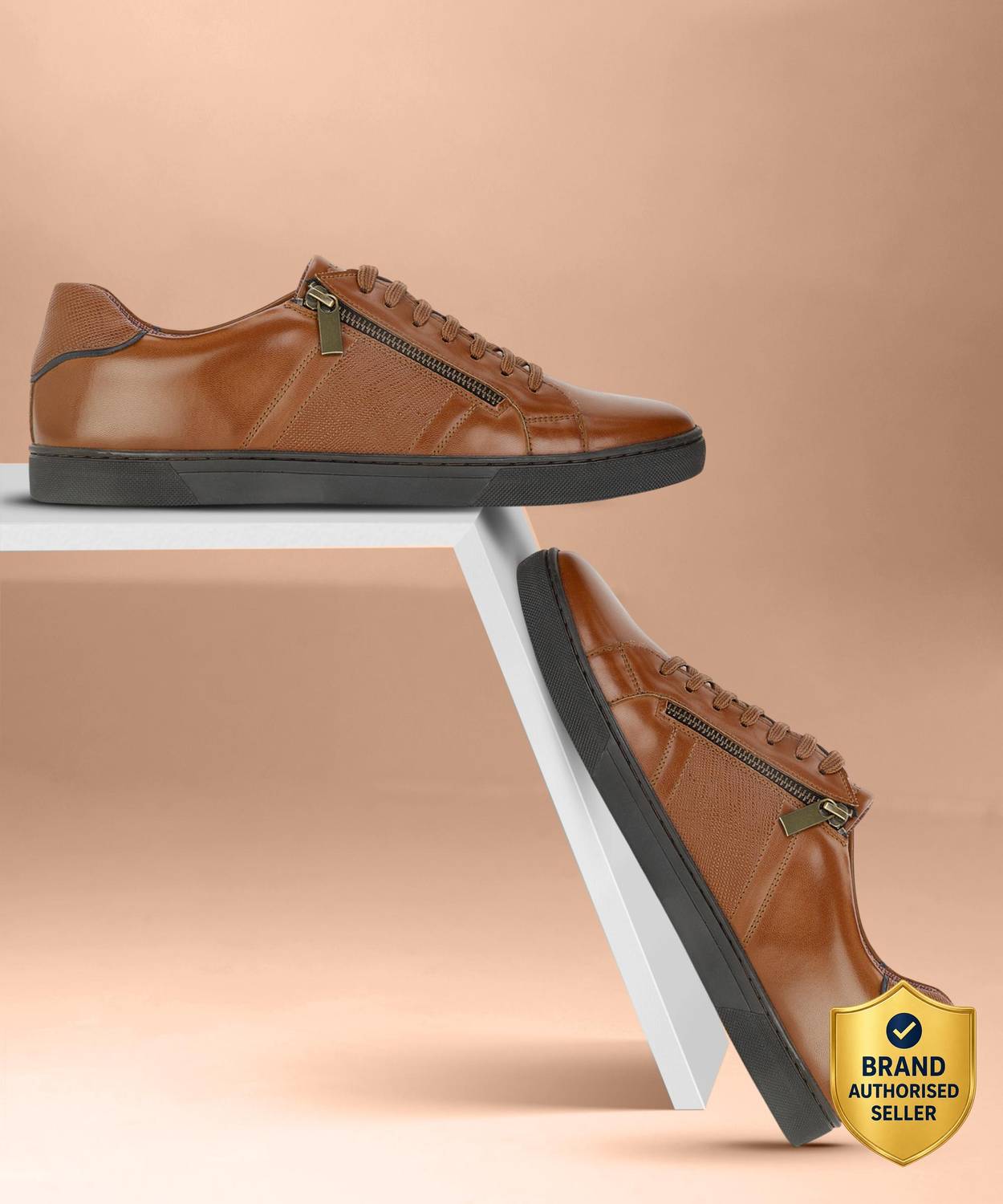 Bata NASH E 24 Men's Brown Sneakers