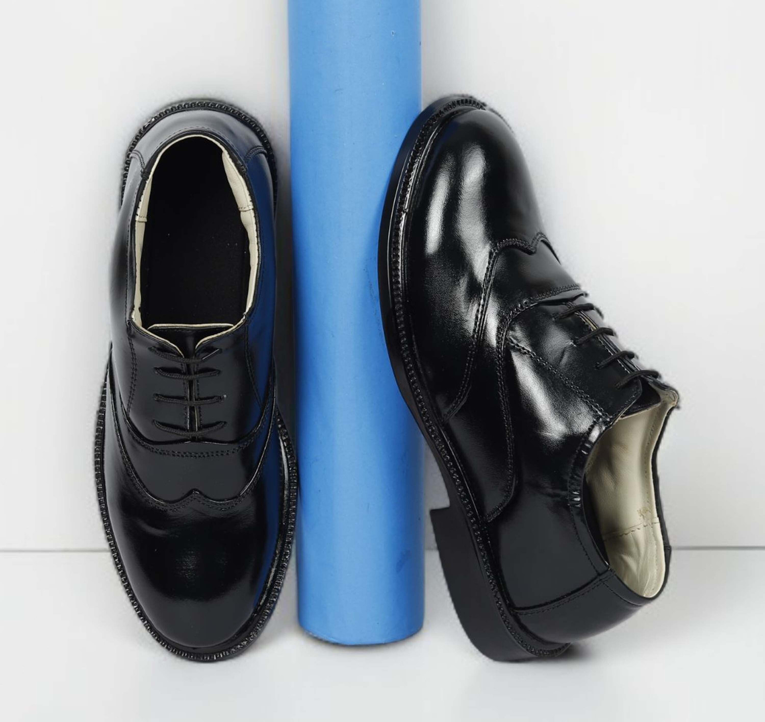 Image of 28niqel Pure Leather Formal Shoes | Classic Oxford LaceUp | Comfortable & Durable Office Lace Up For Men