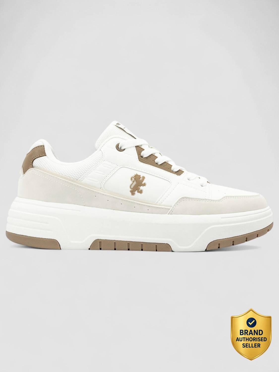 RED TAPE Men's Red Lifestyle Sneakers - Image 1