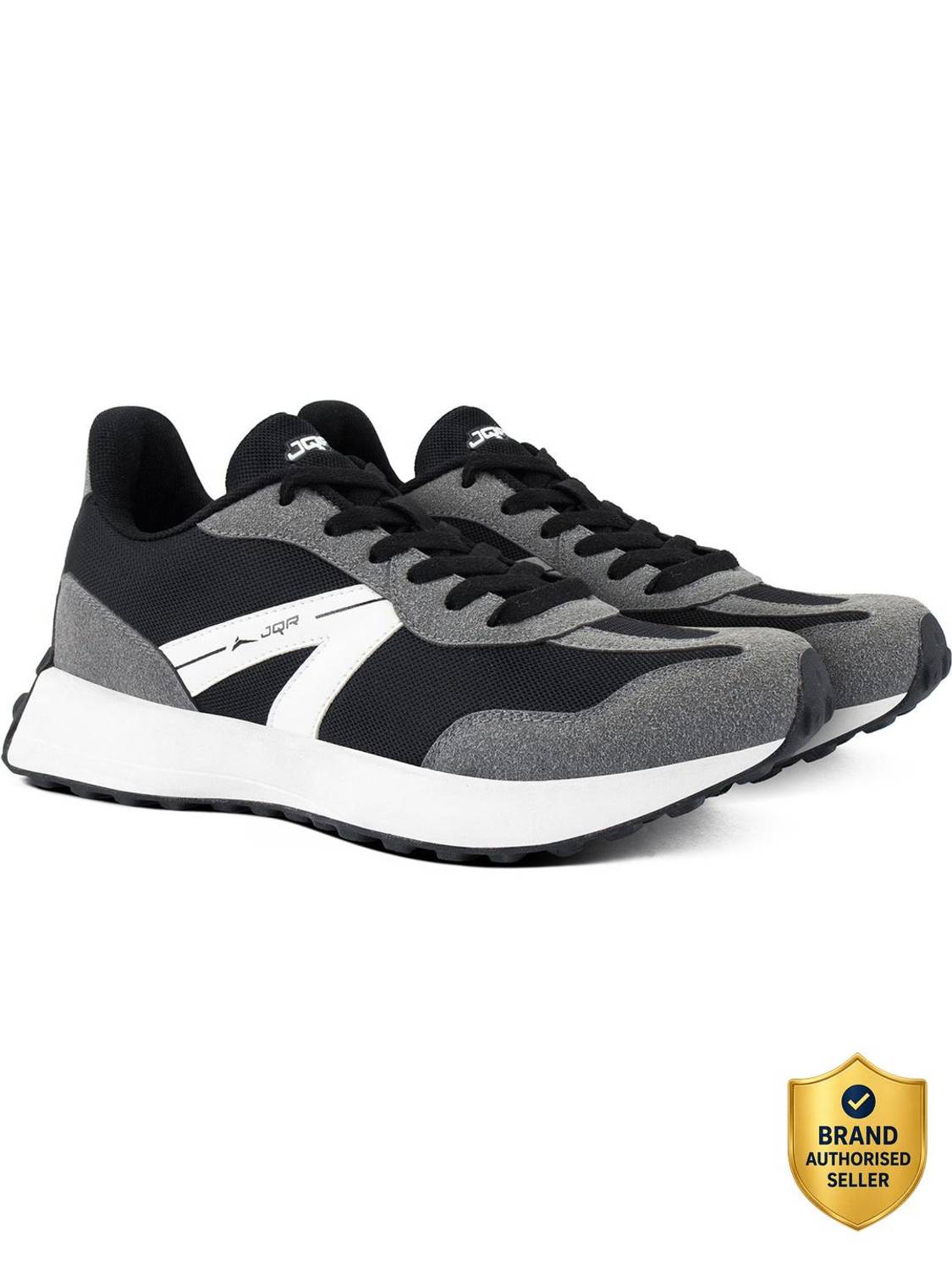 JQR G-FORCE Men's Black Sneakers - Image 1