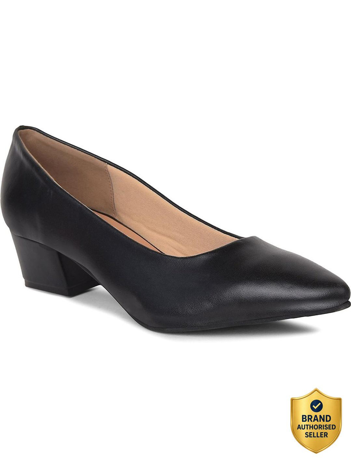 Image of Bata Women's Casual Pump Shoes - Black - ( UK- 5 ) Party Wear For Women