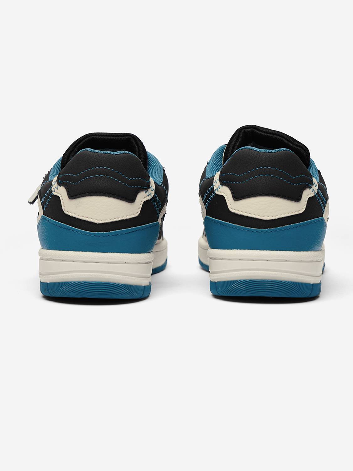 The Souled Store Urban Blaze Court Blue Sneakers - Image 5