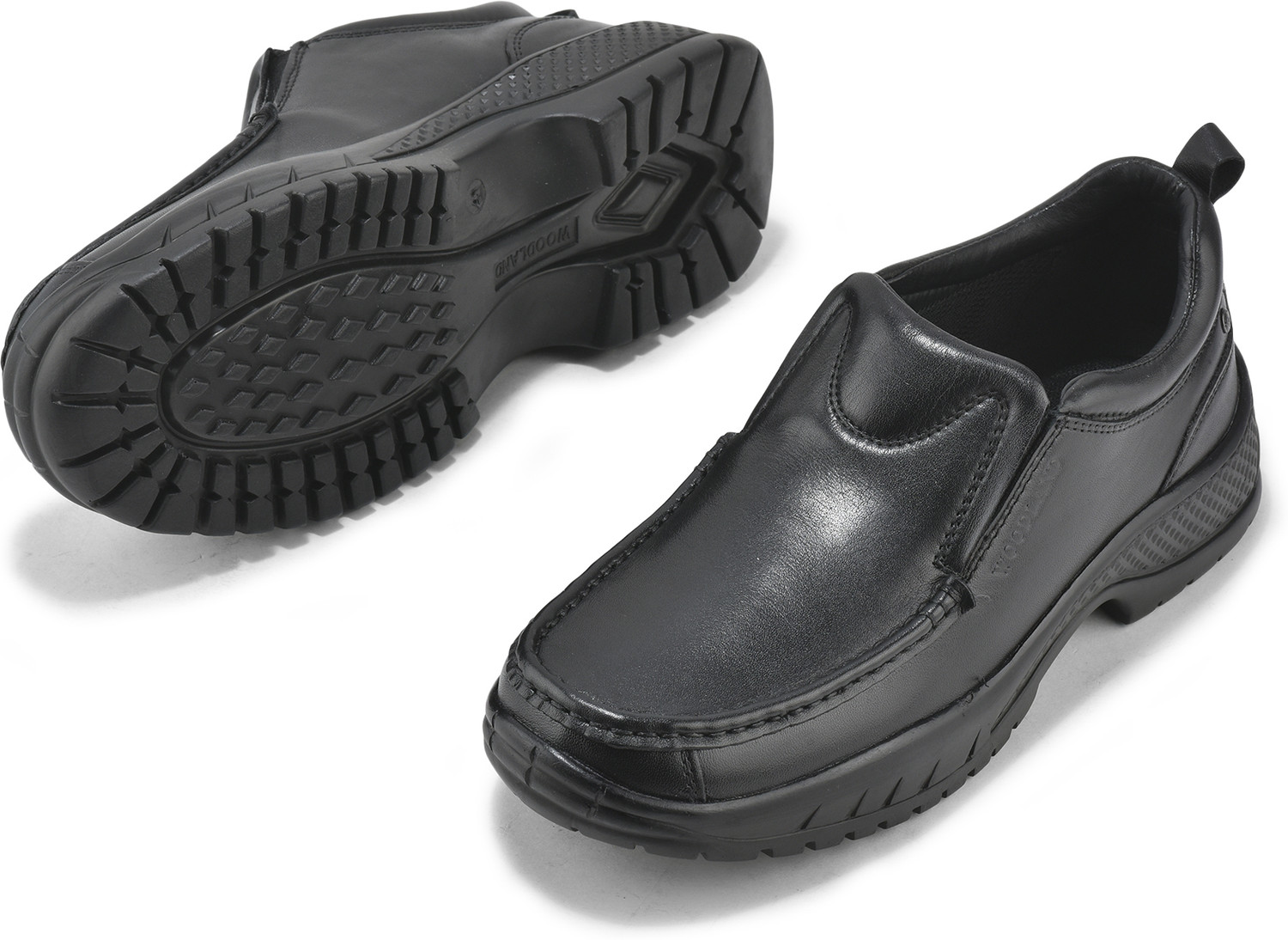 Image of WOODLAND Slip On Lightweight Comfortable Easy Wear Casuals For Men