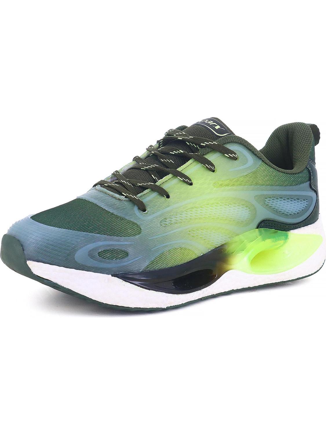 Image of Sparx SM 9075 | Stylish, Comfortable | Running Shoes For Men (Olive, Green, 9)