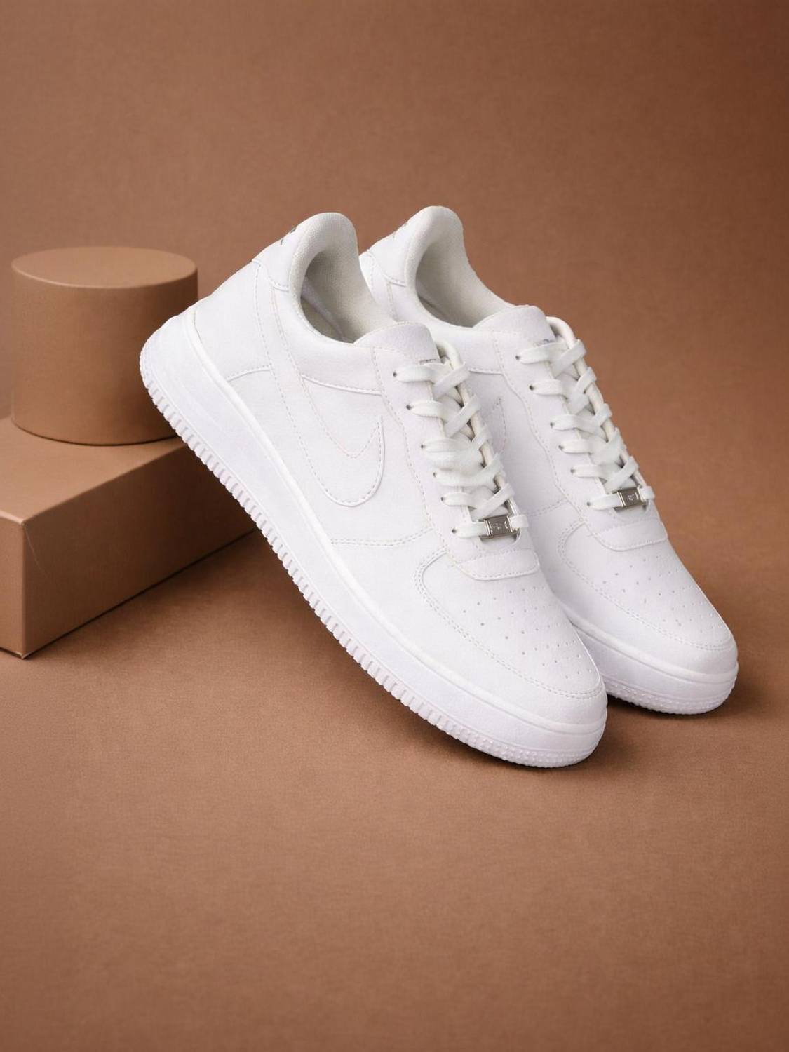 Armanecommers Men's White Sneaker