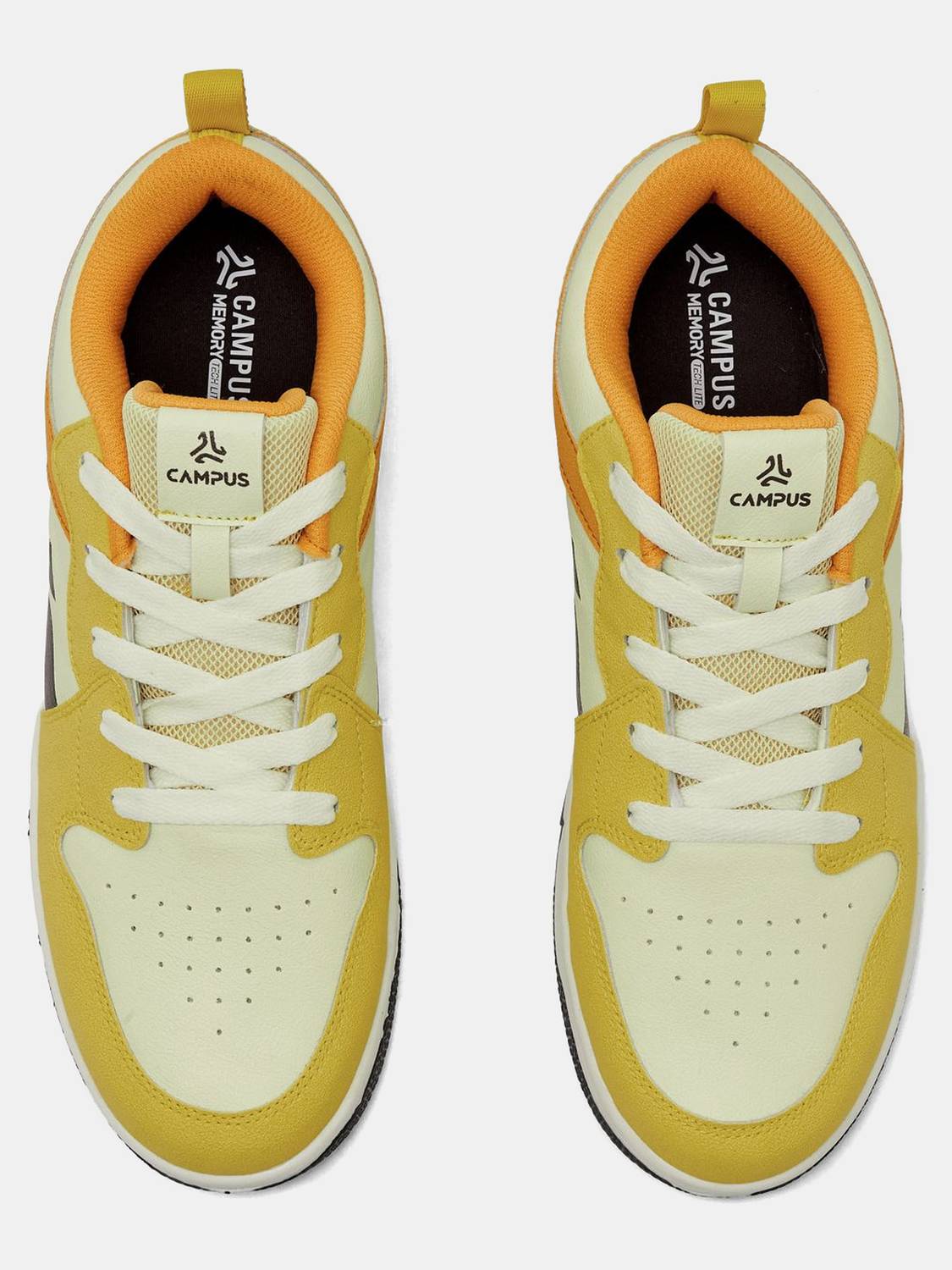 CAMPUS CRUVO Yellow Sneakers For Men - Image 4