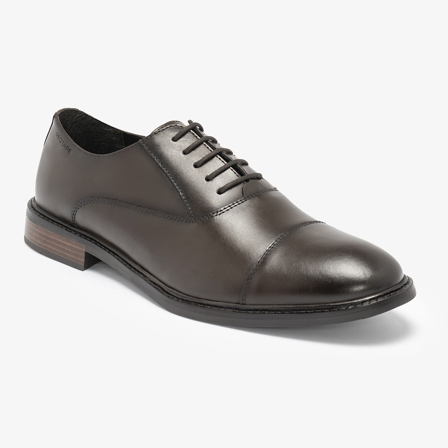 Image of RED TAPE Low-Cut Formal Dress Shoes. Oxford For Men (Brown, 10)