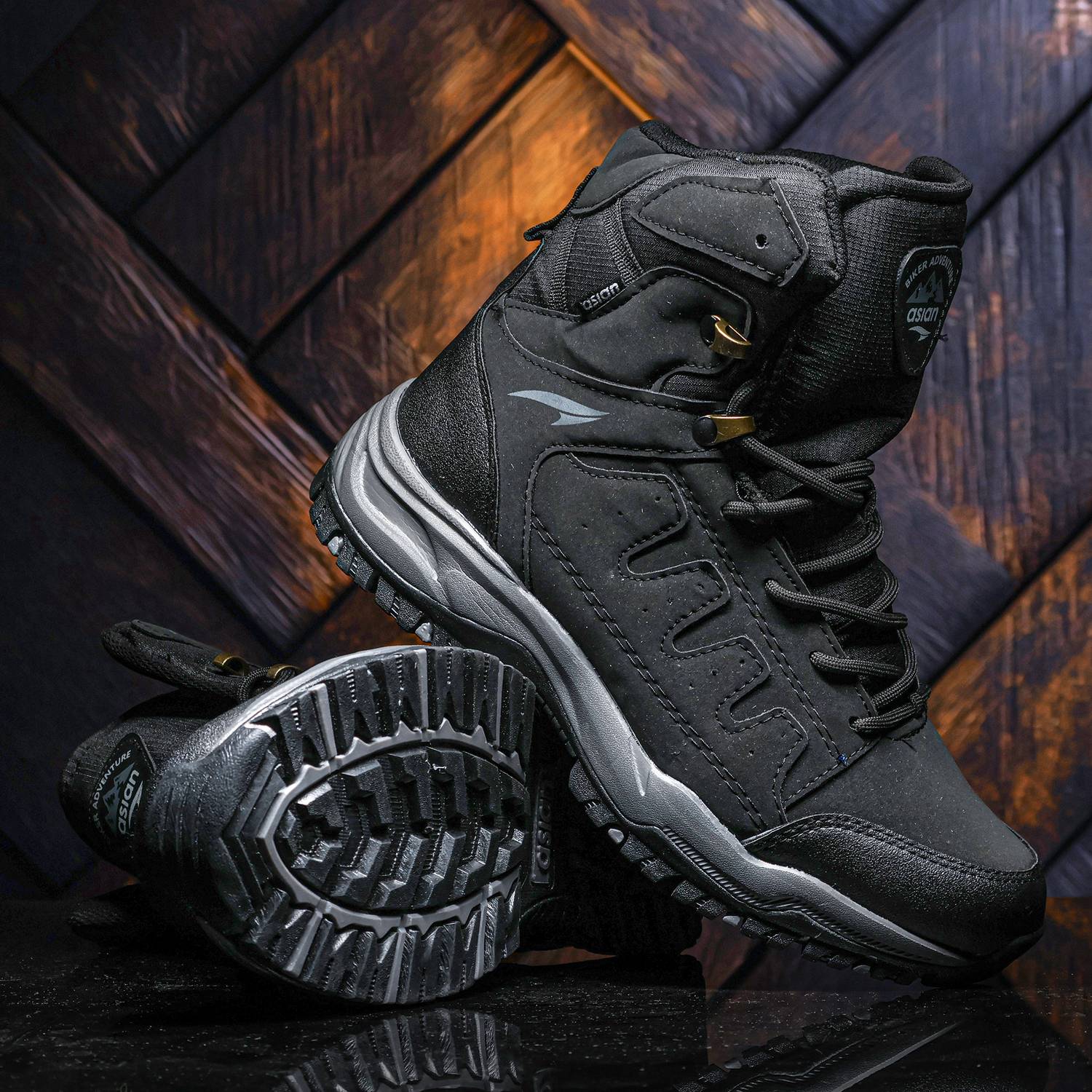 asian Explorer-01 Men's High Ankle Biking Shoes