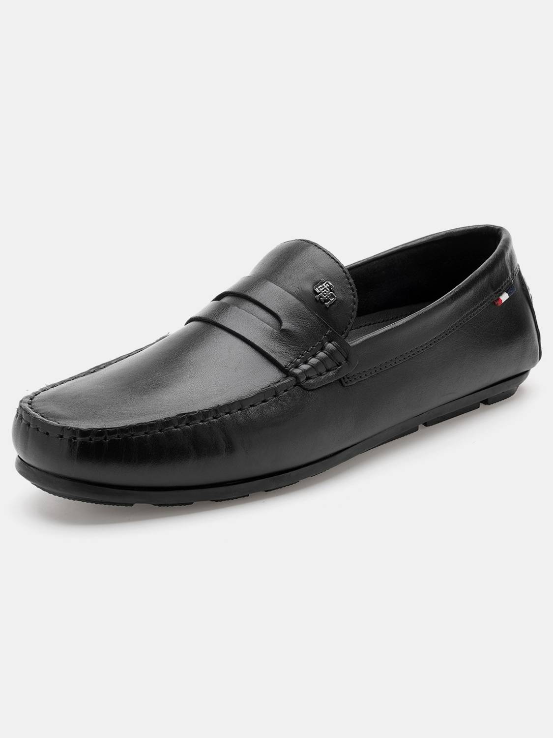 U.S. POLO ASSN. Men Black Loafers - Image 3