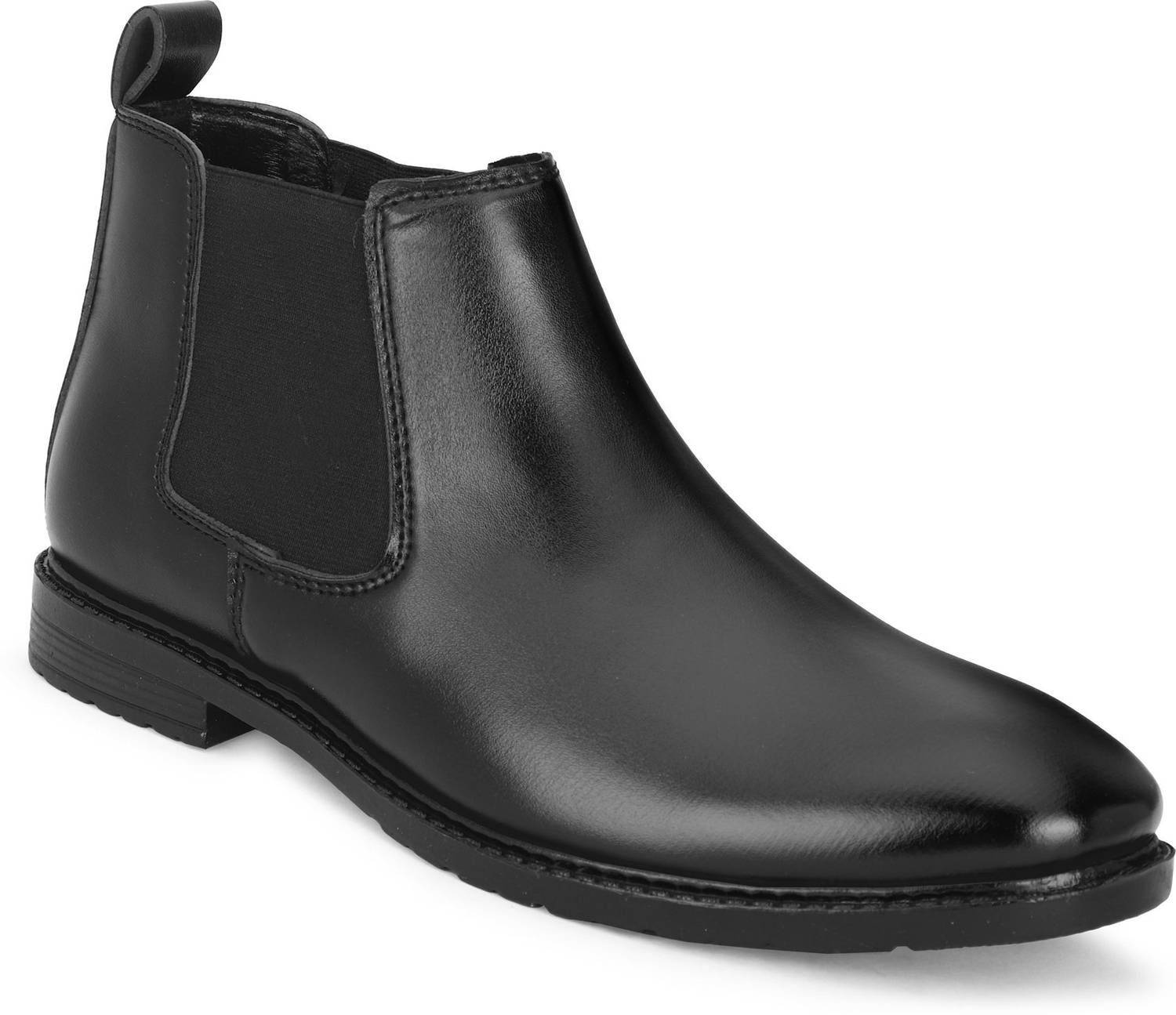 Footgrab Chelsea Boots For Men Black - Image 5