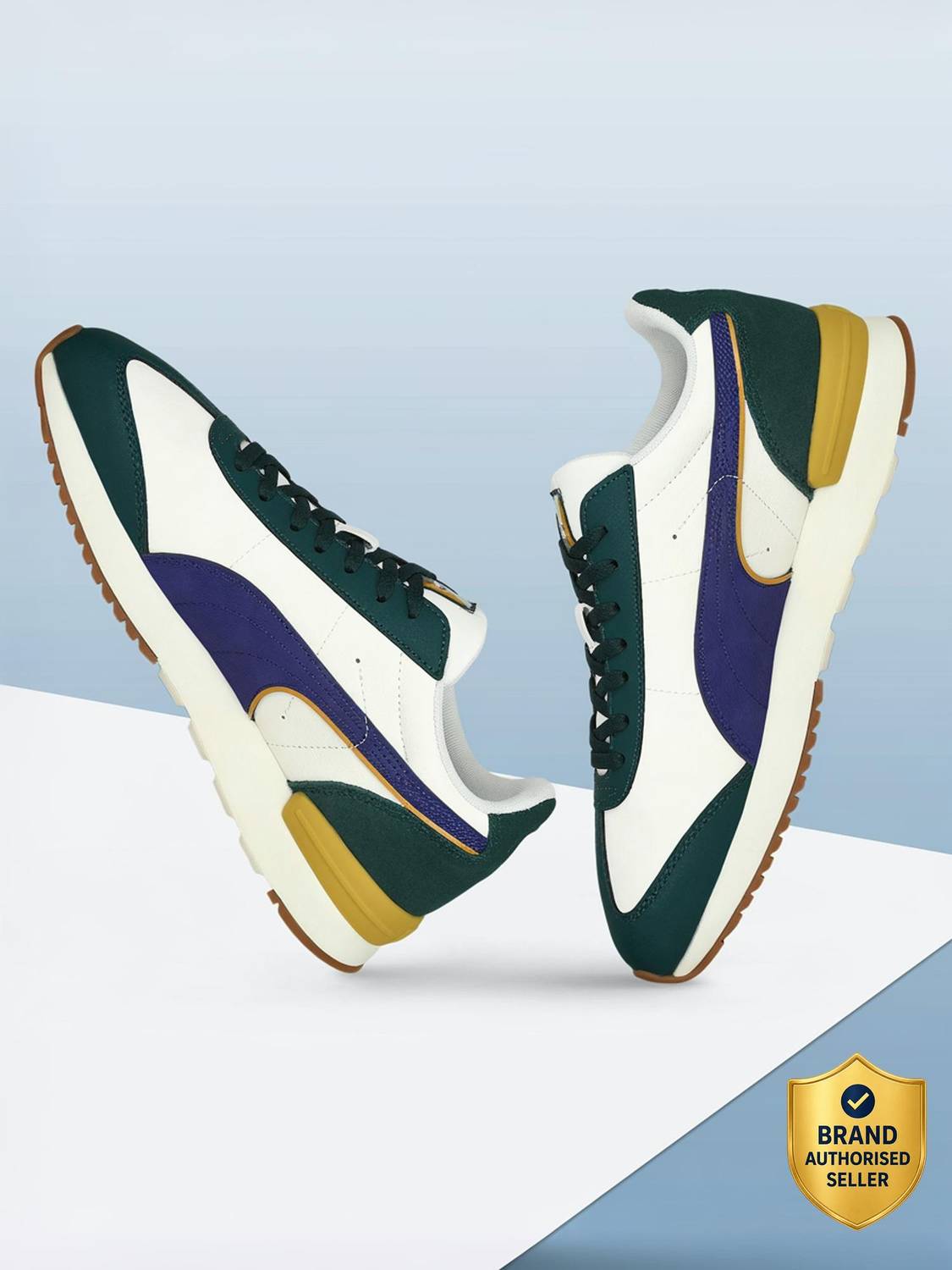 PUMA R78 Wind Greenside Multicolor Men's Sneakers - Image 1