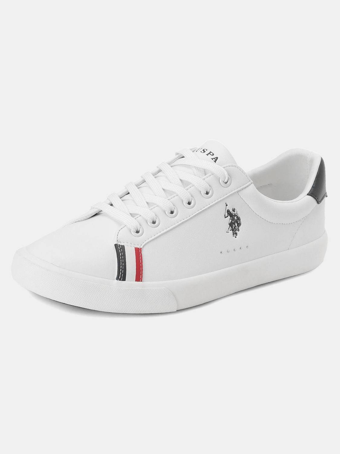 U.S. POLO ASSN. Men's White Sneakers - Image 4