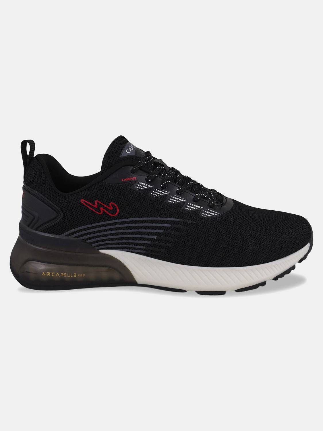 CAMPUS MOVE Running Shoes for Men Black - Image 4