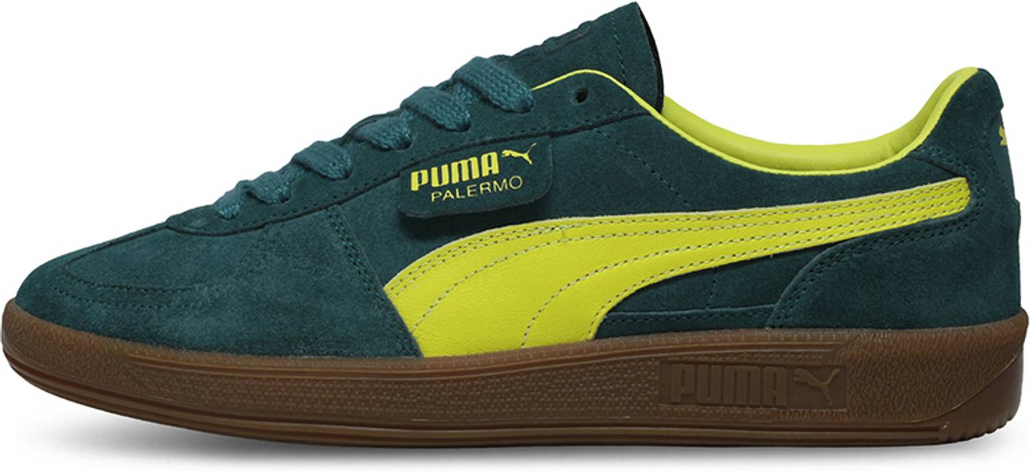 PUMA Palermo Green Sneakers For Men - Image 3