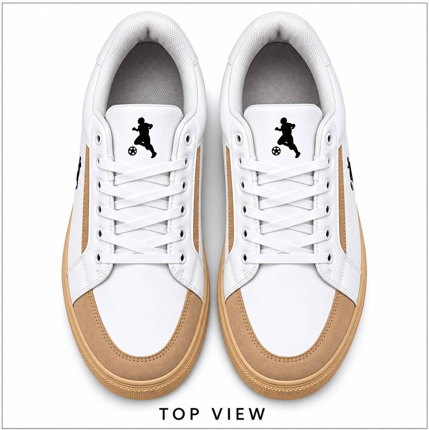 blueblaster Men's White Casual Sneaker - Image 2