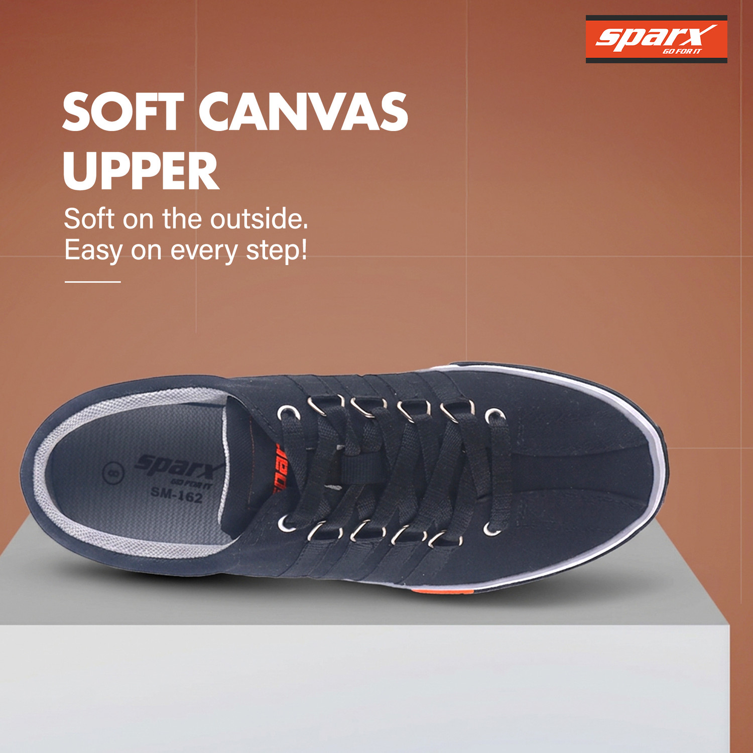 Image of Sparx Stylish, Comfortable Canvas Shoes For Men