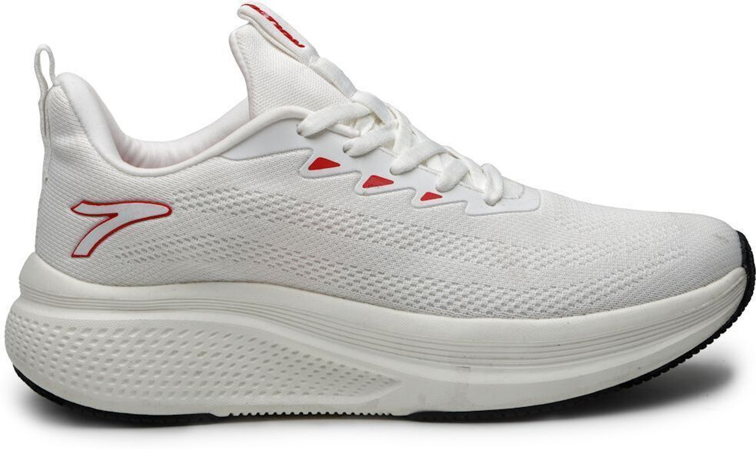 Image of action Athleo RUNNER-134 Lightweight Breathable Comfortable Sports Lace-Ups Running Shoes For Men