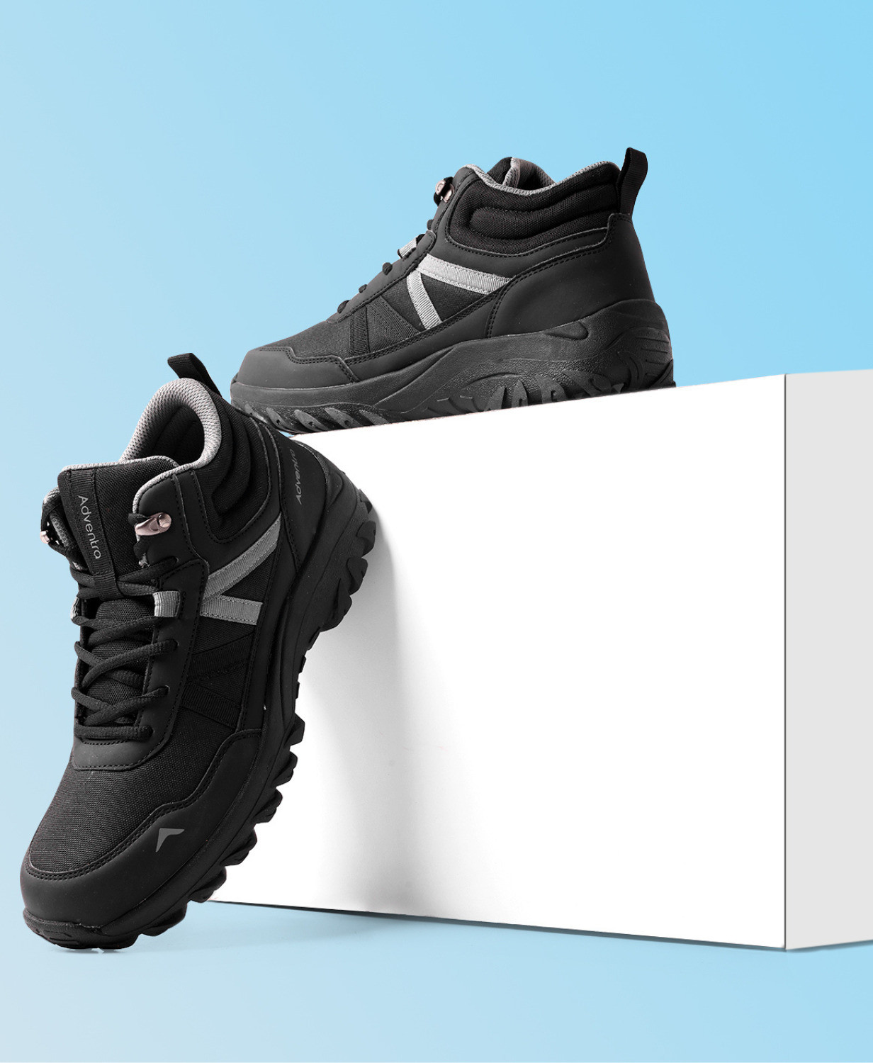 Image of ADVENTRA SPORTS Men's Hiking & Trekking Shoes - Outdoor Adventure Footwear for Trail & Mountain Outdoors For Men