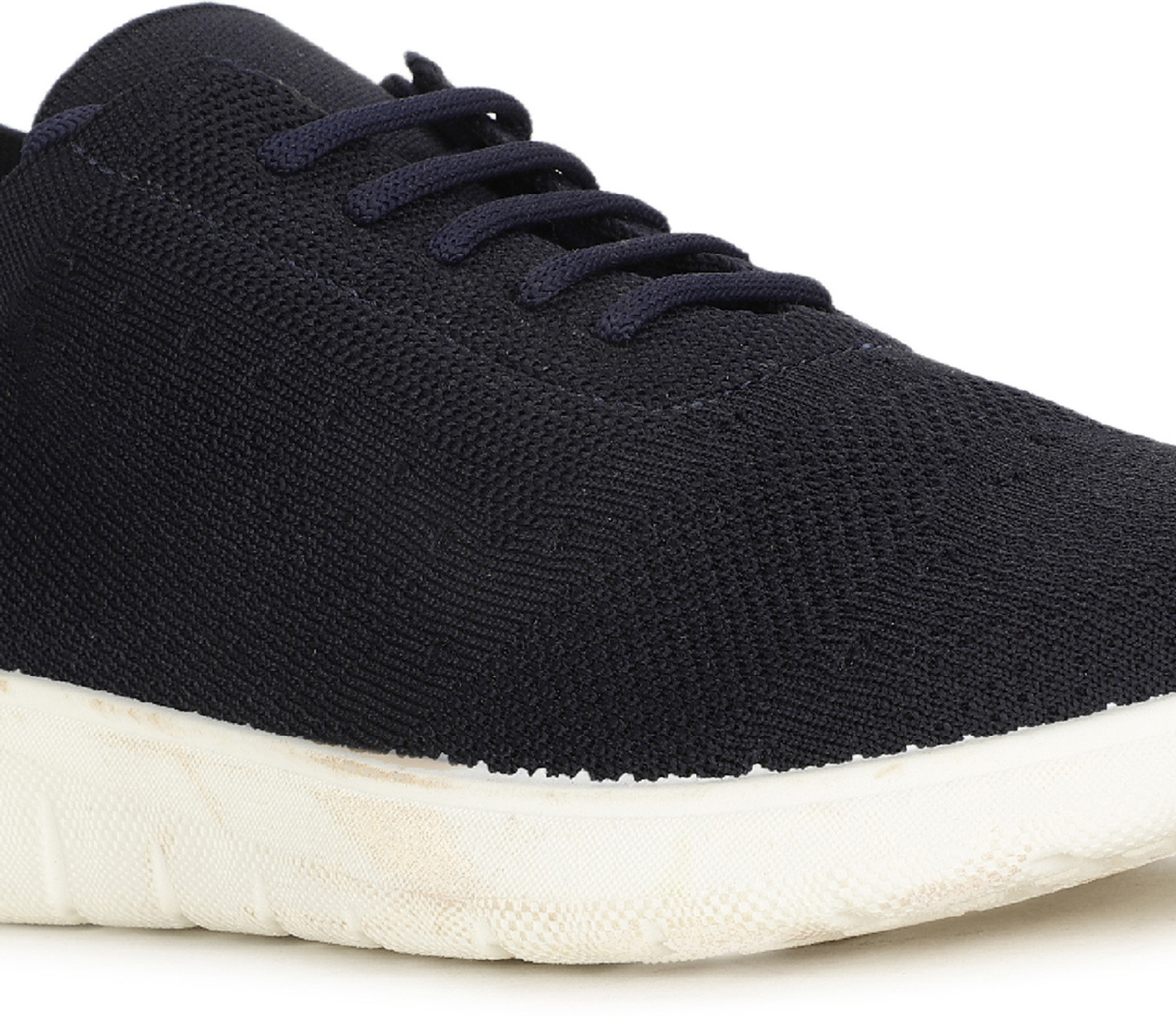 Image of Bata Men's Lace-Up Canvas Shoes for Casual Comfort and Style Running Shoes For Men (Black, 9)