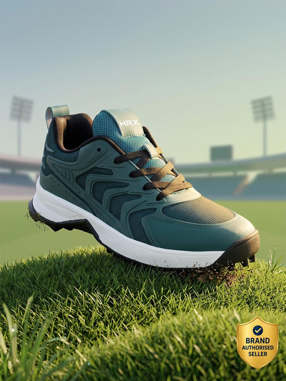 Image of HRX by Hrithik Roshan HX-288 06 Cricket Shoes For Men