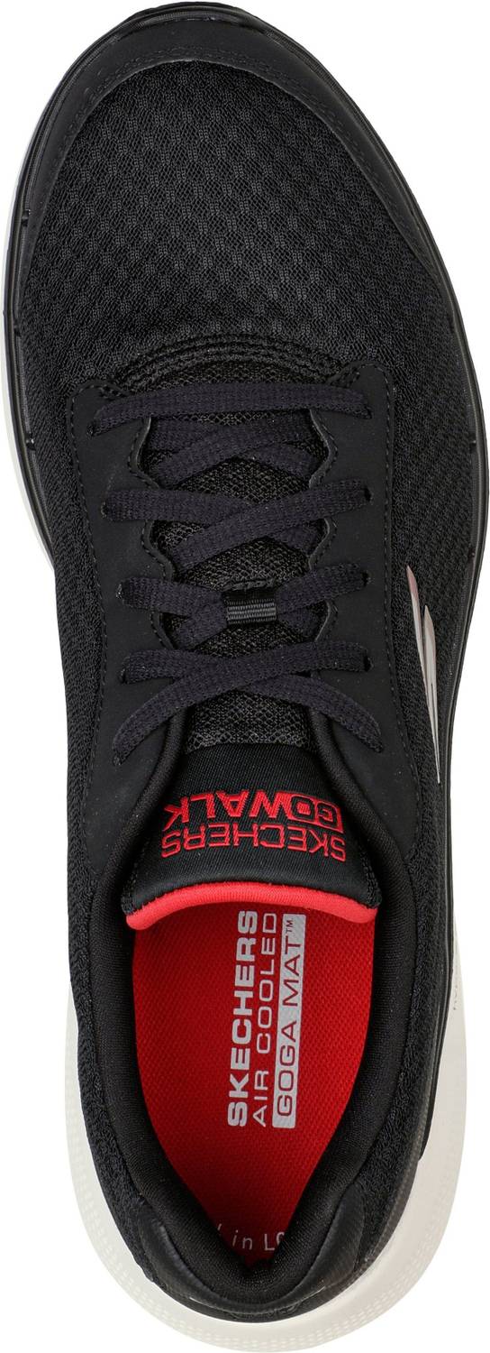 Skechers GO WALK 6 ROCA Men's Black Walking Shoes - Image 2