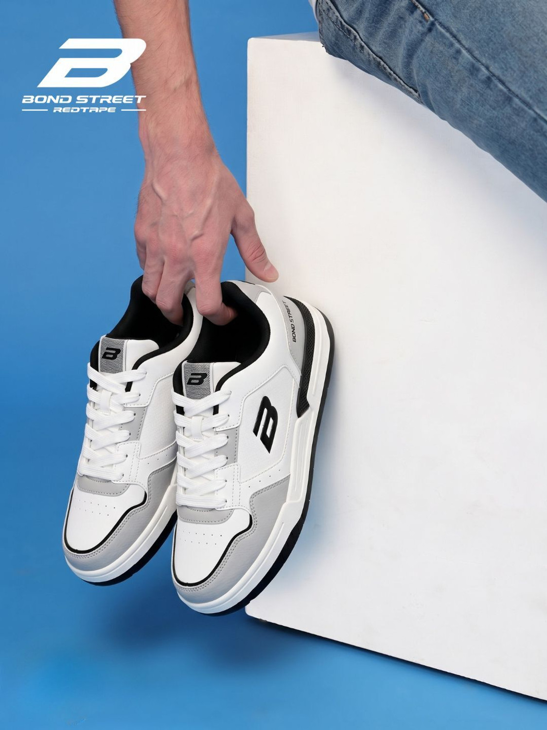 Image of Bond Street By Red Tape Men's Casual Sneakers | Stylish & Comfortable Sneakers For Men