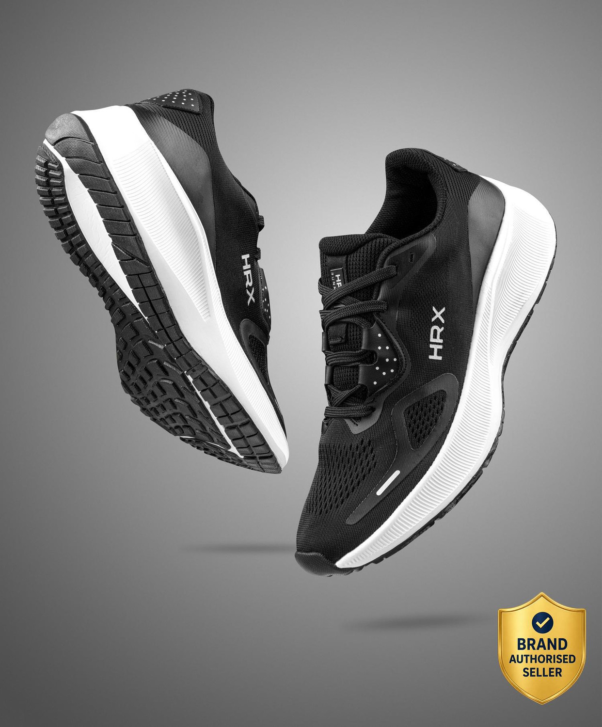 Image of HRX by Hrithik Roshan TMK-52A Running Shoes For Men