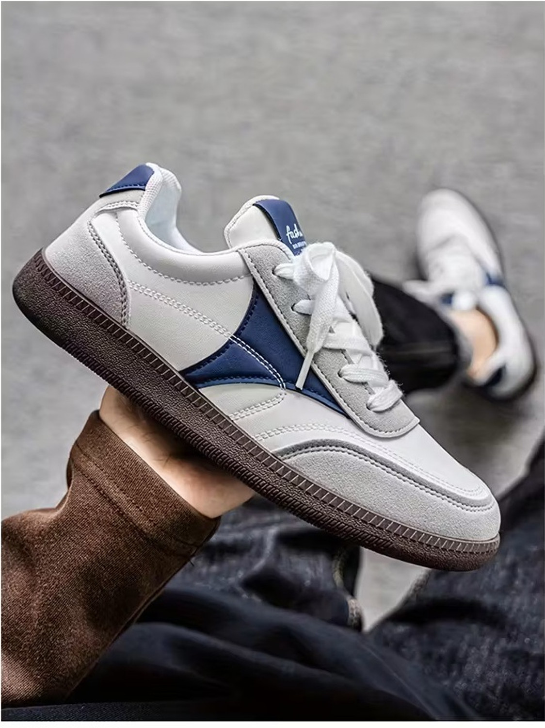 Image of Robbie jones Casual Lace-Up Sneakers for Men Sneakers For Men Sneakers For Men