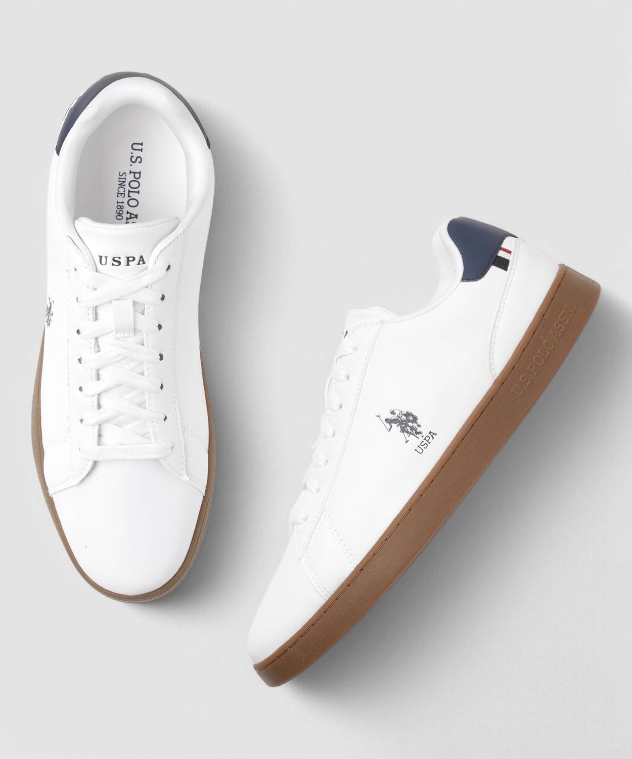 U.S. POLO ASSN. Rheede White Men's Sneakers - Image 5