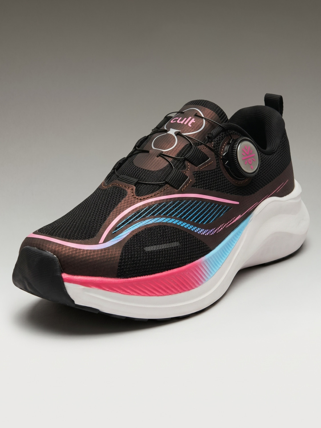 Image of Cult PowerPace Running Shoes Breathable Mesh Upper Enhanced Cushioning Superior Grip Running Shoes For Women