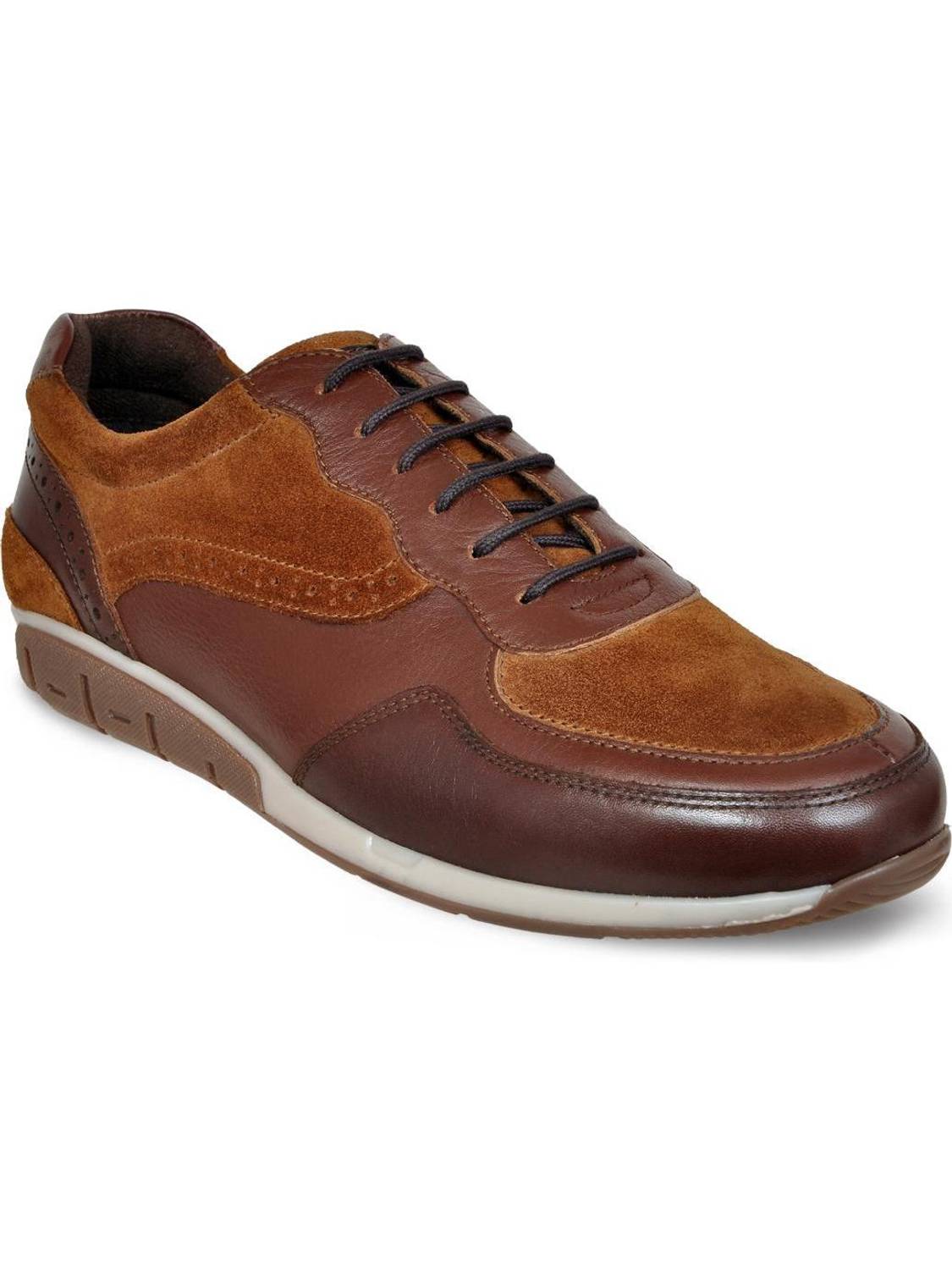Allen Cooper Genuine Premium Leather Luxury Business Casual Sneakers For Men