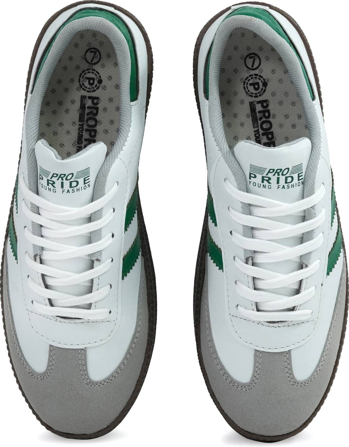 PROPRIDE Young Fashion Green Sneakers For Men - Image 4