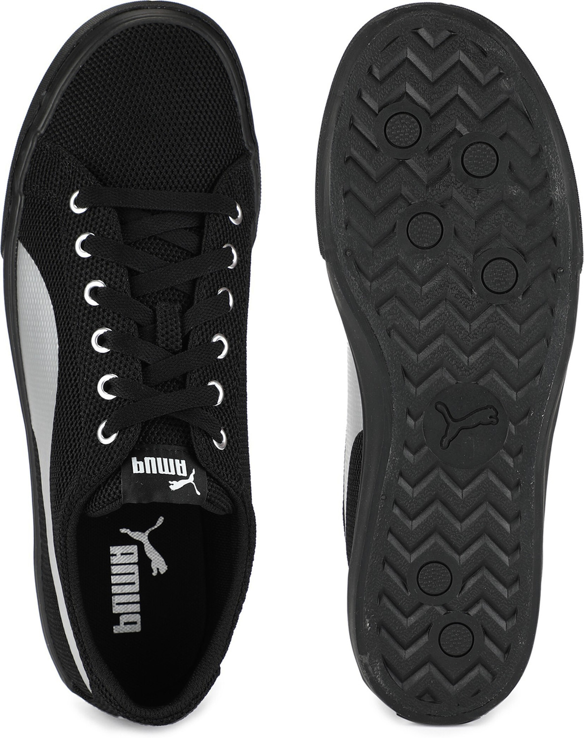 Image of PUMA Rap Low Knit Sneakers For Men
