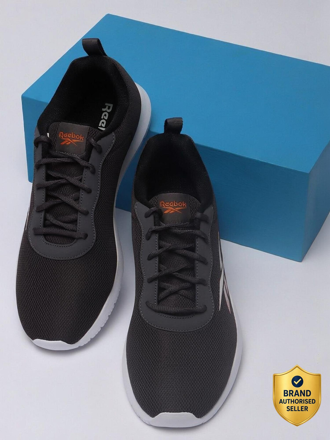 Image of REEBOK FLOW ADVANCE M ASHGREY WHITE BURNTO Running Shoes For Men