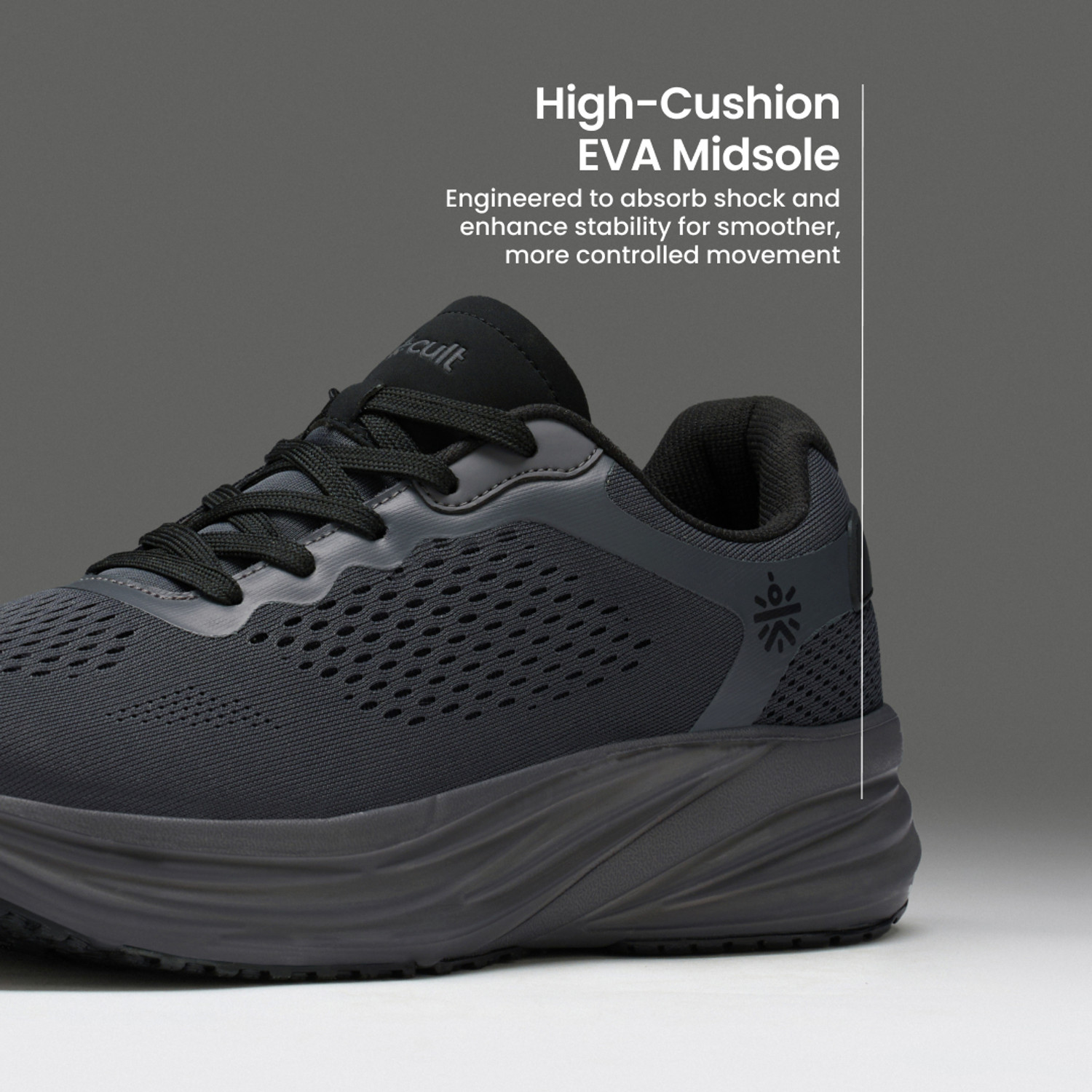Image of Cult StridePro Running Shoes Ultra-Breathable & Durable Upper Enhanced Cushioning Running Shoes For Men