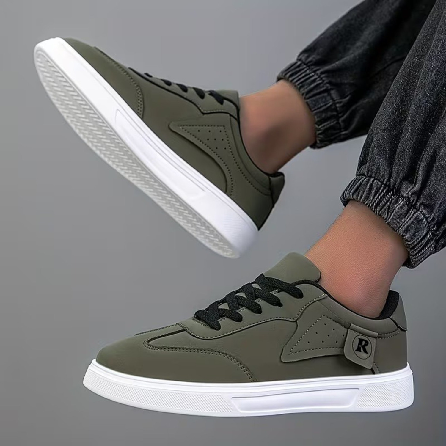 Image of ROASTER Light weight stylish attractive white sole sneakers shoes for men Sneakers For Men