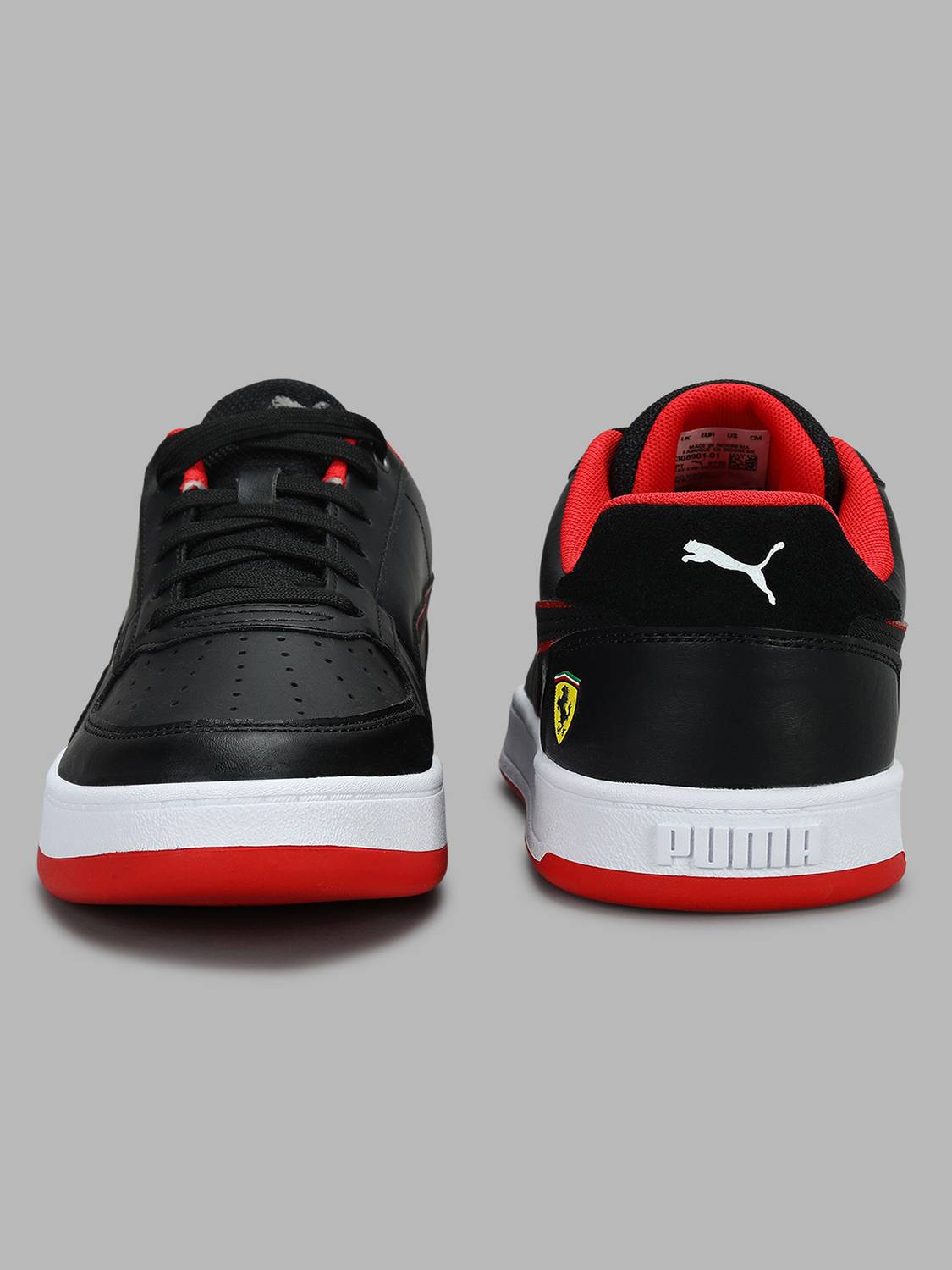 PUMA Ferrari Caven 2.0 Men Black Sneakers - Image 5
