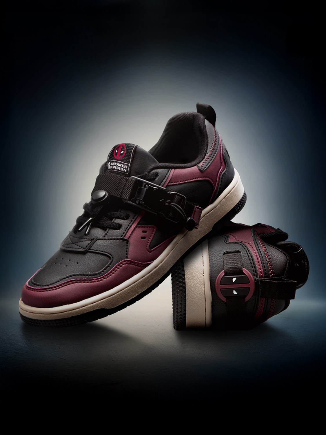 Image of The Souled Store Deadpool: 2.0 Sneakers For Men
