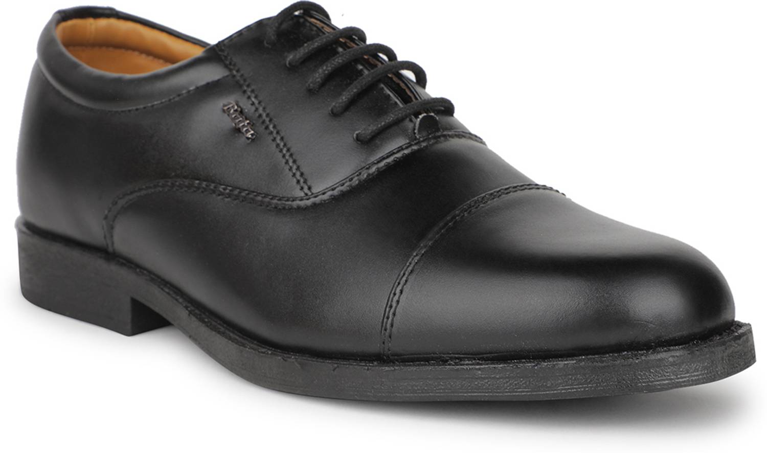 Bata Men's Black Oxford Formal Shoes - Image 3