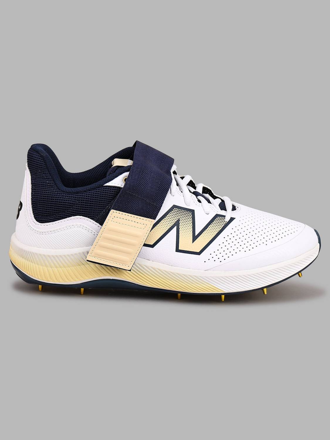 New Balance CK4040 Yellow Cricket Shoes For Men - Image 4