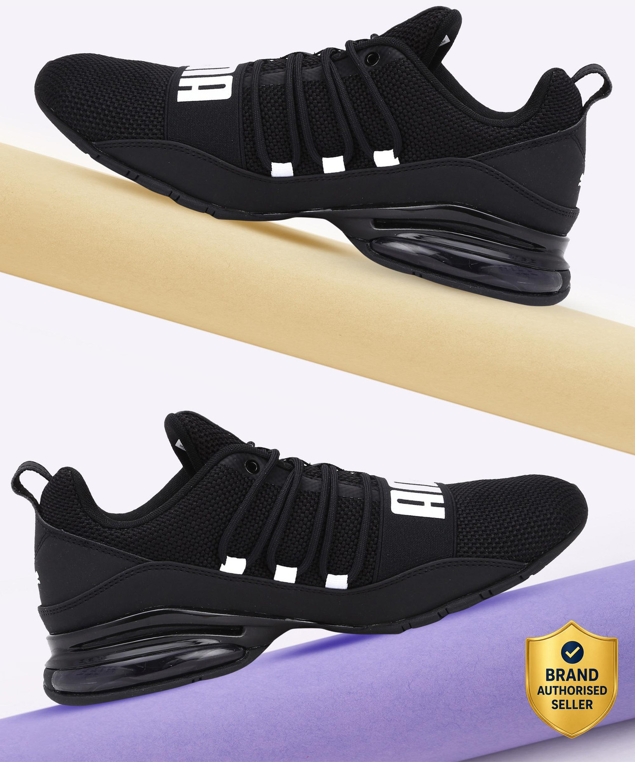 Image of PUMA Cell Regulate Woven Running Shoes For Men