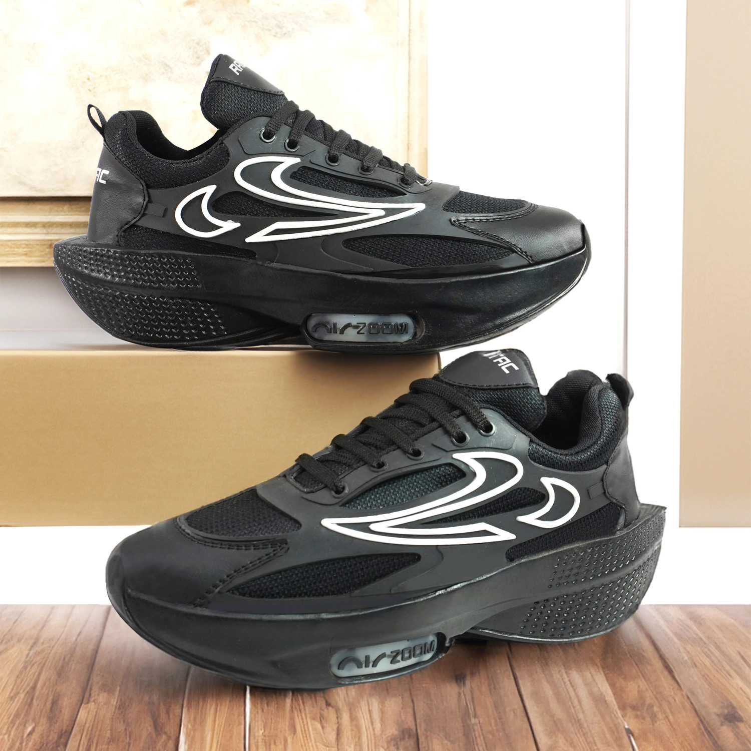 Image of radtac BLACK HIGH PREMIUM QUALITY Party Wear For Men