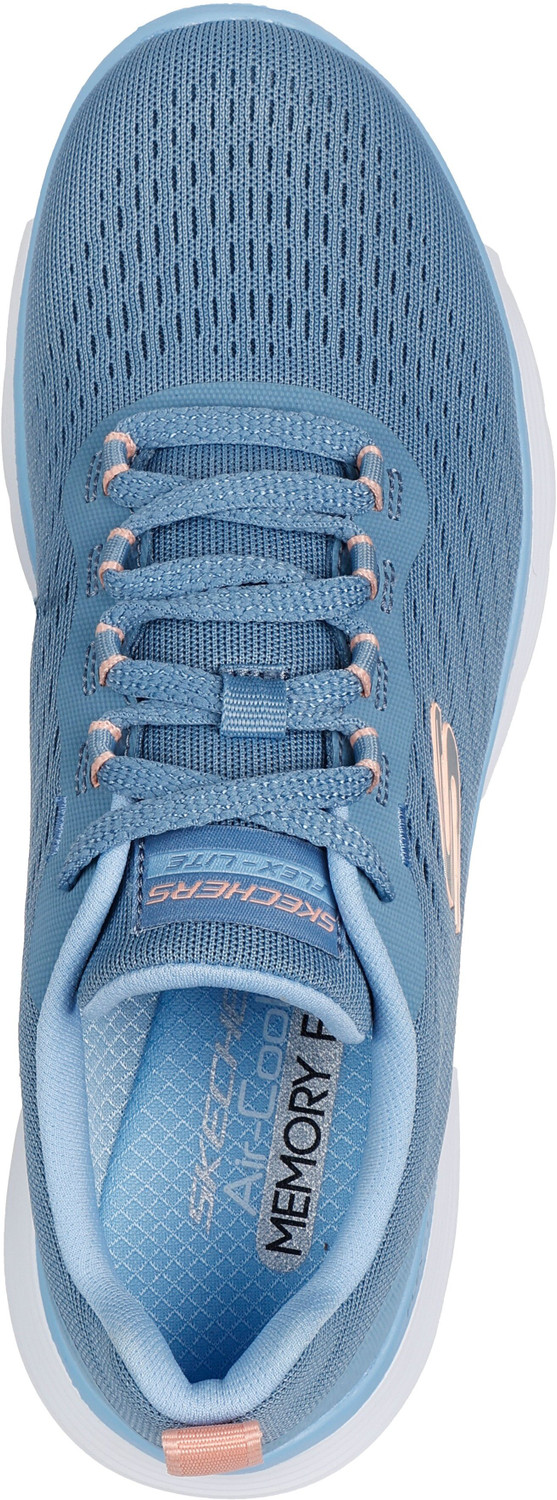 Image of Skechers FLEX APPEAL 5.0 Lace Up For Women (Blue, 8)