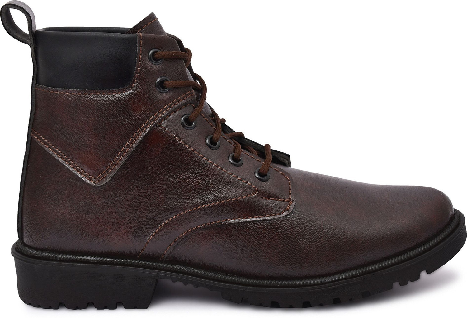 Image of PROVOGUE Brown Casual Boots For Men Boots For Men
