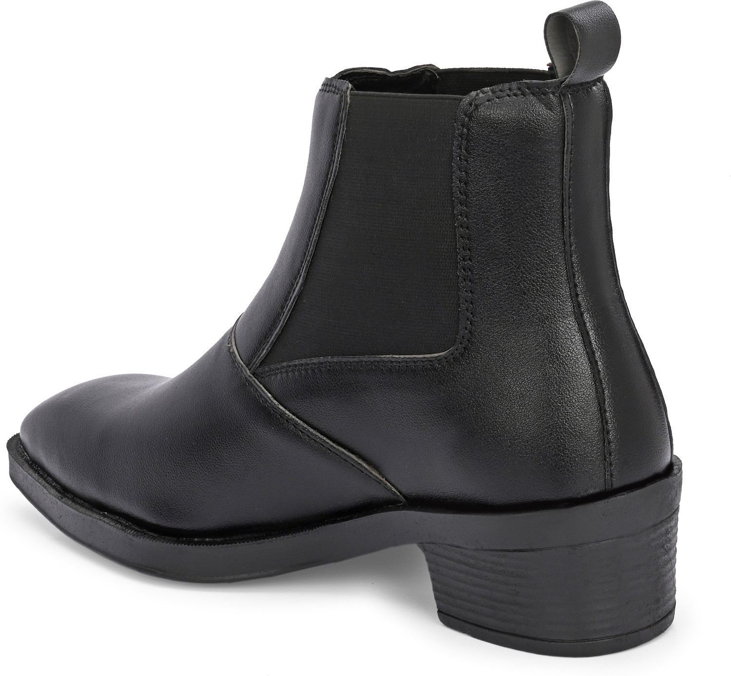 Image of Pocy Shoes Black Chelsea Boots For Men's Boots For Men
