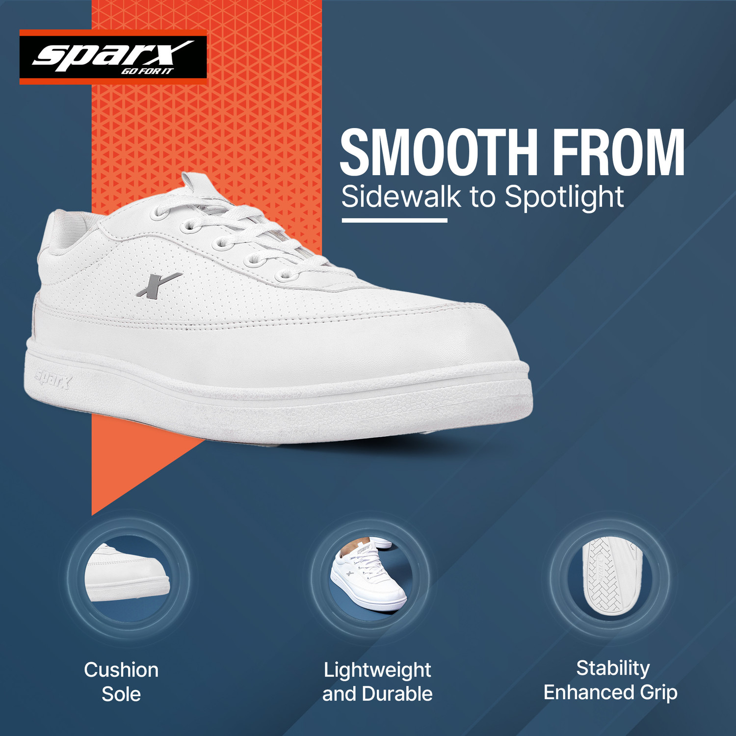 Image of Sparx SM 734 | Stylish, Comfortable | Sneakers For Men